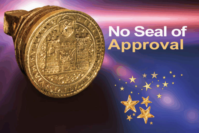 no-seal-of-approval